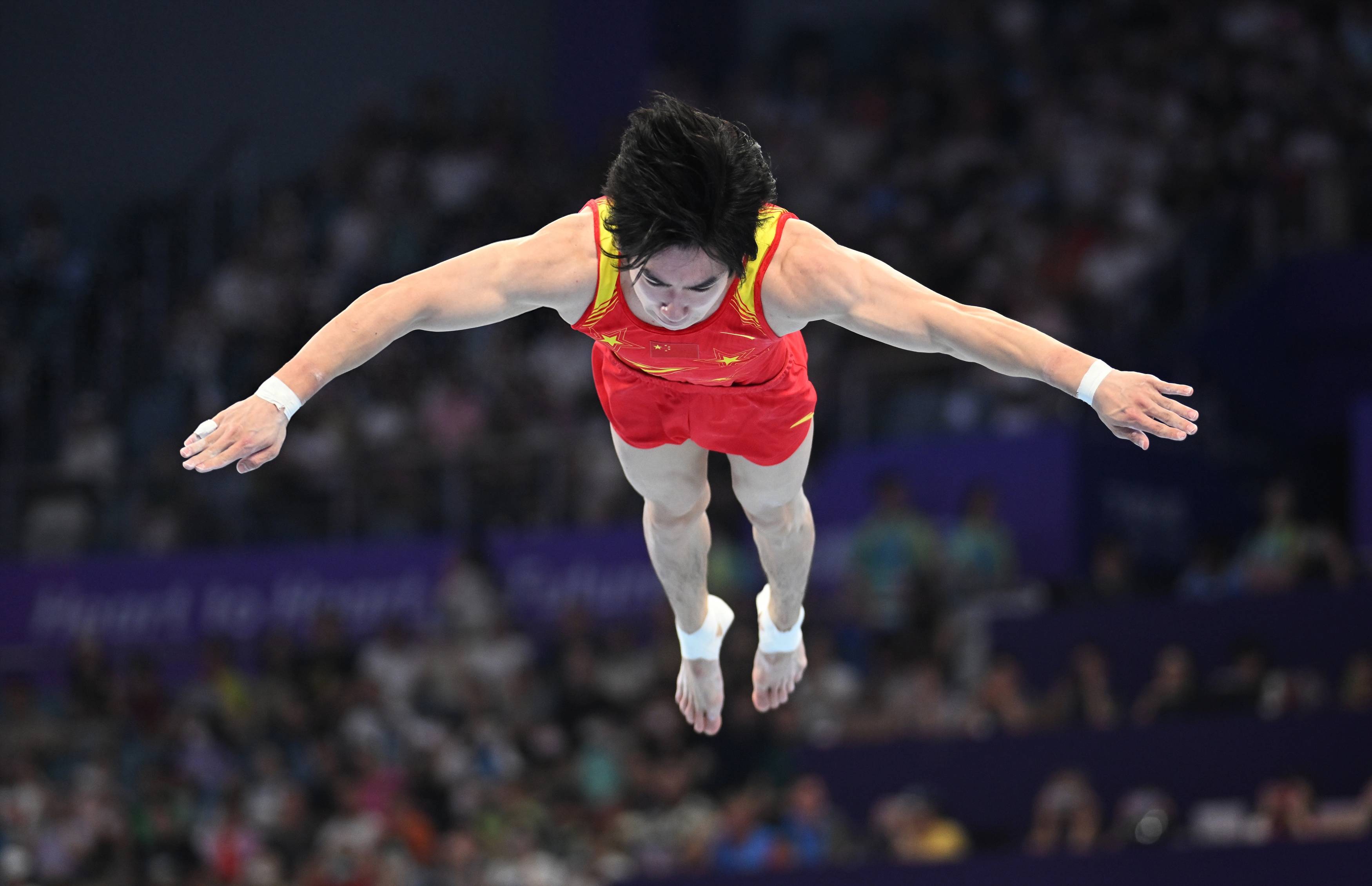 体操比赛中来自亚洲的选手实力出众